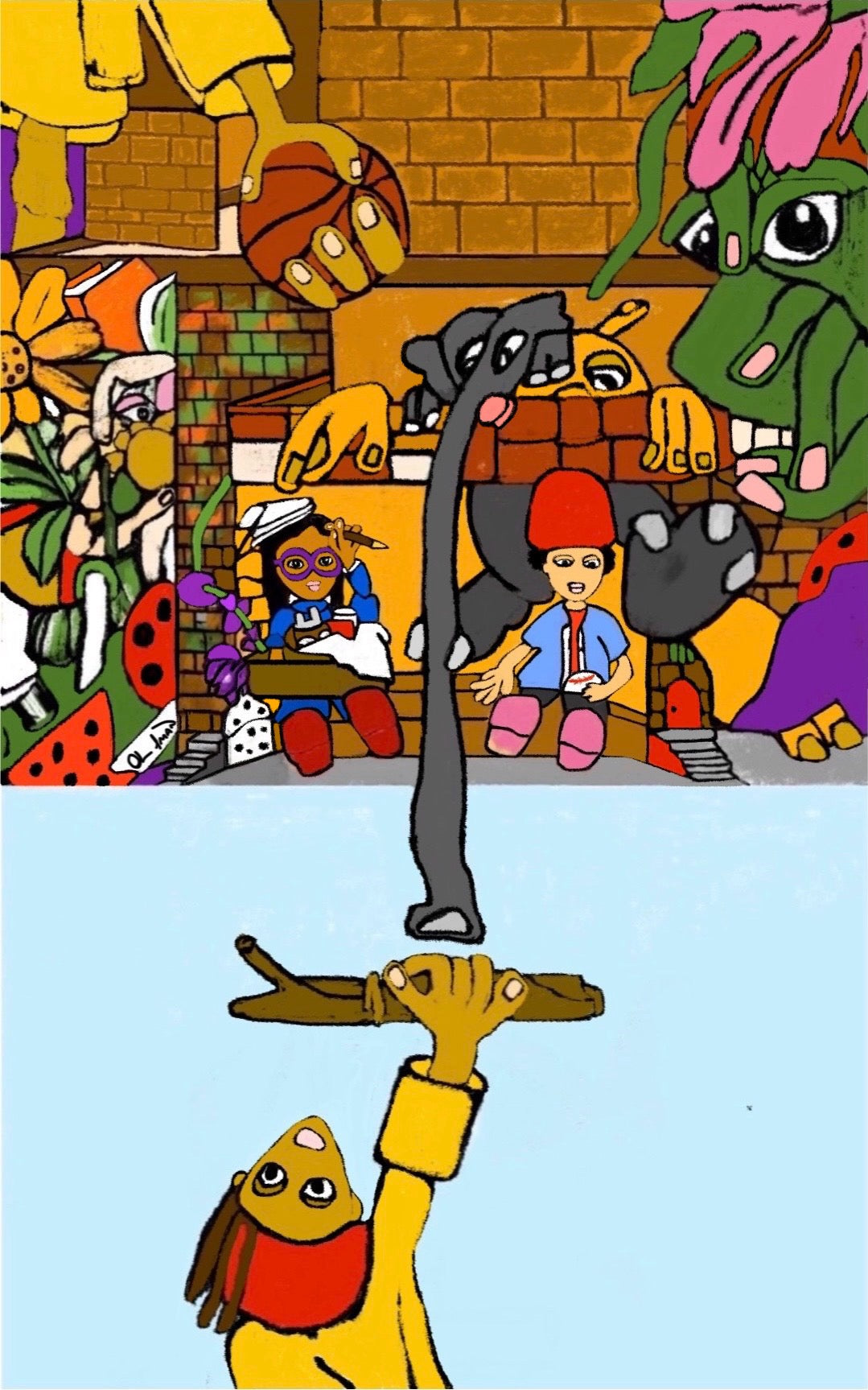 When The Mural Moved